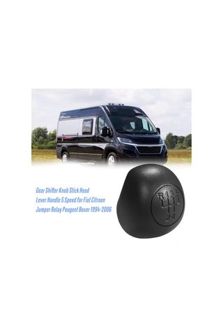 Vkemall Fiat Citroen Jumper Relay Peugeot Boxer 1994-2006 İçin 5 Vitesli Manuel Vites Topu, Ergonomik Tasarım, Hızlı Ve Dürtüsel Vites Değişimi, Dayanıklı Plastik Malzeme Diğer