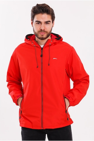 Slazenger OFANS Erkek Yağmurluk Kırmızı