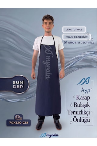 Suni Deri Su Geçirmez Bulaşıkçı Önlüğü Aşçı Önlüğü Kasap Önlüğü Temizlikçi Önlüğü Lacivert Suni Deri Su Geçirmez Bulaşıkçı Önlüğü Aşçı Önlüğü Kasap Önlüğü Temizlikçi Önlüğü Lacivert