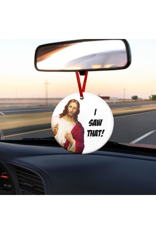 Qingmipy "özel Tasarım Beyaz Seramik Noel Süsü - İsa'nın Doğuşu Temalı Dekor, Hediye" Çok Renkli