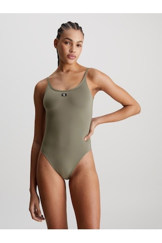 Calvin Klein Calvın Kleın Kadın Mayo Kw0kw02341-ldy Yeşil