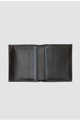 Ds Damat Kahverengi Hakiki Deri Kutulu Cüzdan 2h1119st236 Siyah