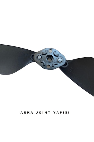 Schulzz Sjrc F11 Ve Ruko F11 Uyumlu Arka Yuvası Dörtlü Jointli Sessiz 8 Li Katlanır Full Drone Pervane Seti