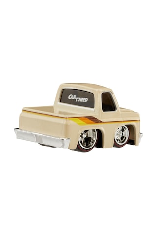 Adore Oyuncak Cartuned S3 1987 Chevy C10 - Krem Rengi Custom Araba Ict526711
