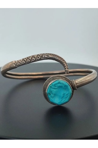 Turkuaz Gümüş Bileklik 297 Gümüş