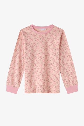Penti Kız Çocuk Pembe Whisper Bows Pamuklu Uzun Kollu 2li Pijama Takımı