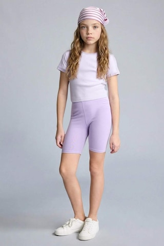 Defacto Kısa Boy Tayt Kız Çocuk B5591a826hspr252 Mor-pr252