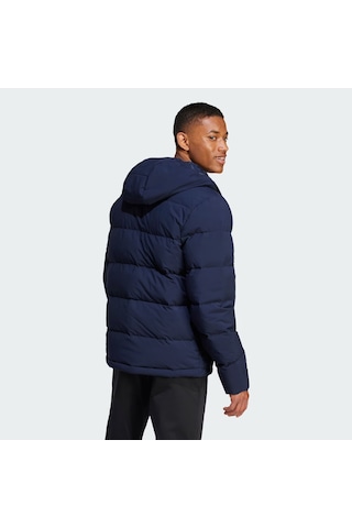 Adidas Erkek Helionic Hooded Down Mont Lacivert Mont Iz4701 001