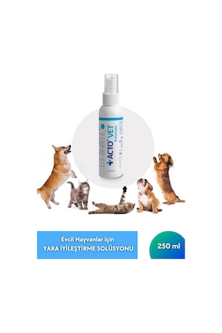Acto Vet Solution Evcil Hayvanlar İçin Yara Solüsyonu 250 Ml