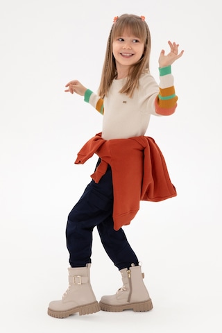 U.s. Polo Assn. Kız Çocuk Krem Kazak /triko 50297224-vr071 Krem