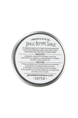 Grave Before Shave Puro Karışımlı Sakal Balsamı Puro/vanilya Kokulu 57 Gr