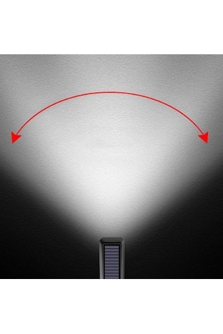 Güneş Enerjili Usb Şarjlı Bisiklet Lambası Solar Fener Ön Far Işık Aydınlatma Kornalı Kırmızı