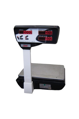 Tess Mt-30 Kg X 5/10 Gr Fiyat Hesaplamalı Boyunlu Terazi