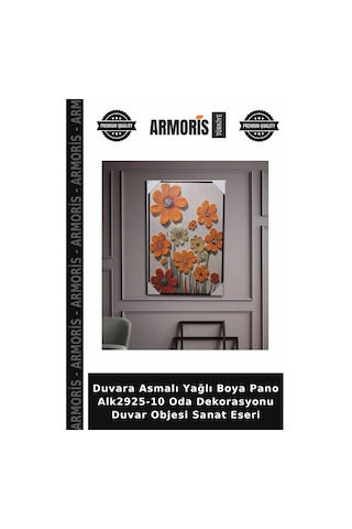 Duvara Asmalı Yağlı Boya Pano Alk2925-10 Oda Dekorasyonu Duvar Objesi Sanat Eseri
