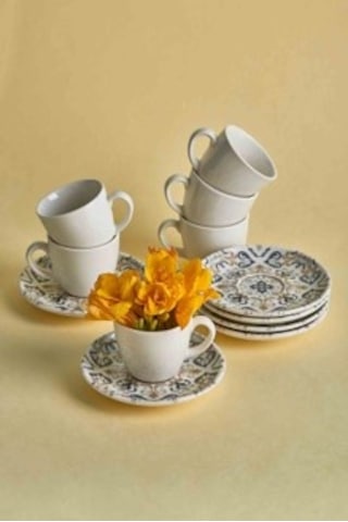 Neva N3208 Kumsal 6 Kişilik Kahve Fincan Seti