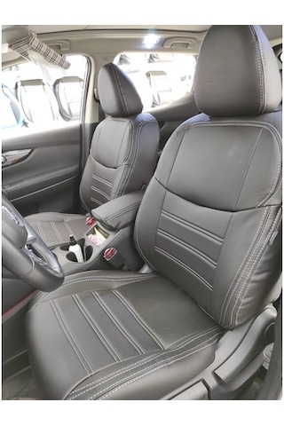 Nissan Qashqai Araca Özel Deri Oto Koltuk Kılıfı (489615520)