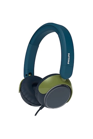 Philips Uyumlu  2000 Series Kristal Deniz Mavisi Unisex Çocuk Kulak Üstü Kablolu Kulaklık Tak2000ct/00
