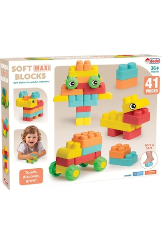 Dede Oyuncak Soft Maxi Bloklar 41 Parça 04049