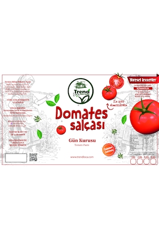 Domates Salçası Gaziantep 1 Kg