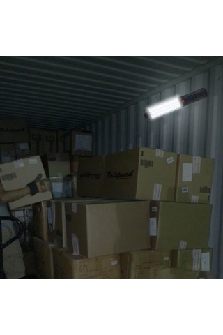 Konesam Led Tamir Işığı, 300lm Parlaklık, Mıknatıslı Tutucu, 1200mah Batarya, Usb Şarj, Ipx4 Su Geçirmez, Araç Tamiri Ve Fuar Işığı