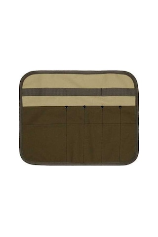 Ulzyvf Ve Piknik İçin Katlanabilir Asılı Mutfak Organizer Çantası - 36.5x30cm Haki Haki