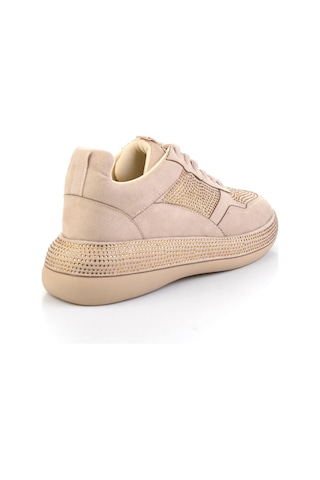 Bambi Bej Kadın Sneaker K01228090987 Bej