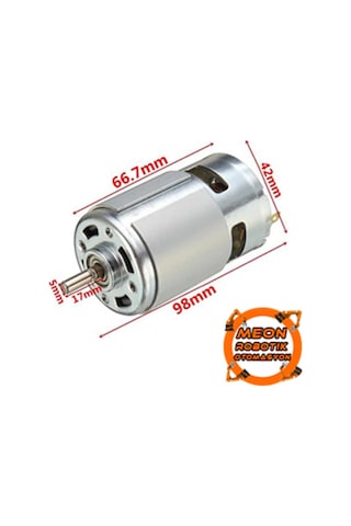 Rs775 Dc Motor Mini Spindle Seti