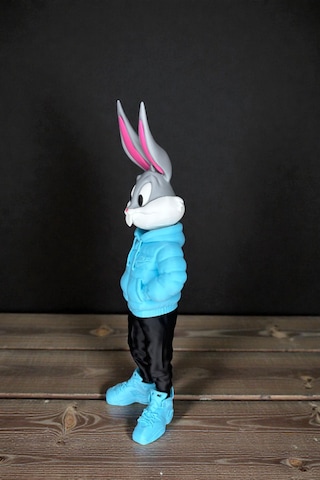 25 Cm Büyük Boy 3d Baskı Bugs Bunny Looney Tunes Çizgi Film Figür Bugs Bunny