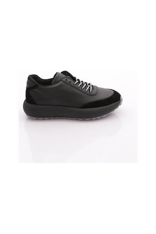 Dgn 21257 Erkek Casual Ayakkabi Siyah Süet Siyah