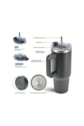 Trendooze 30oz Mavi Paslanmaz Çelik Sızdırmaz Termos Izolasyonlu Seyahat Bardağı Gaojunshop01 Watersy Mavi Mavi