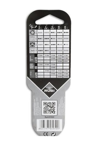 Rubi 5/16 Seramik Fayans Kesme Elması 8 MM 1 Adet