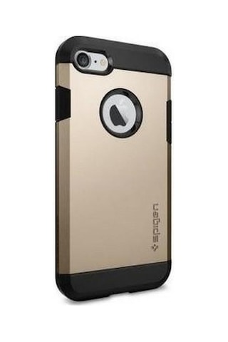 Spigen Apple Uyumlu iPhone 7 İle Kılıf Tough Armor Champagne Gold