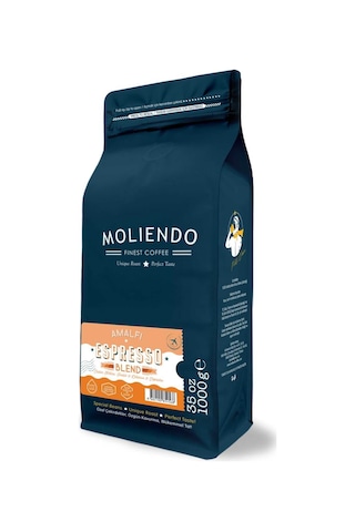Moliendo Amalfi Espresso Blend Çekirdek Kahve 1000 G Moliendo Amalfi Espresso Blend Çekirdek Kahve 1000 G