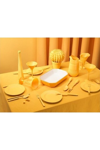 Pyrex 295b008/7145 Dikdörtgen Fırın Kabı Sarı 33x22x7cm 3,2