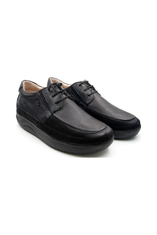 Dr.Comfort Ortopedik Bağcıklı Erkek Ayakkabı Dr.10.604-Siyah