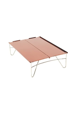 Novahub Açık Mekan Küçük Sehpa Mini Alüminyum Masa Ultralight Katlanır Piknik Masa Kampı Kendi Kendine Sürüş Balıkçı Barbekü Siyah Brown Kırmızı Kırmızı