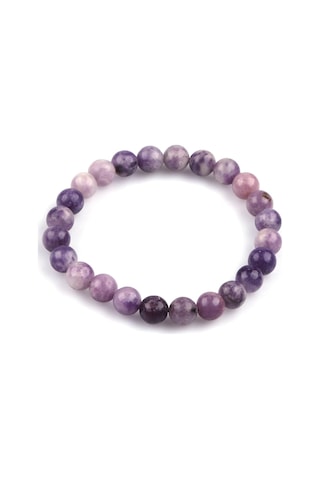 Lepidolit Doğal Taş Bileklik