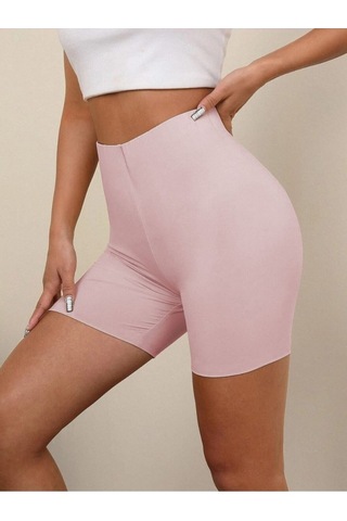 Mistirik Porfy Model Esnek Şort Açık Pembe Renk 093 Açık Pembe