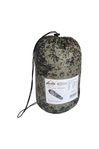 Evolite Alfa Pro Camo Uyku Tulumu 0ºC Haki