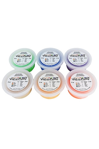 Libor Val-u-putty El Egzersiz Macunu - 6 Parçalı Set - 2 Oz: