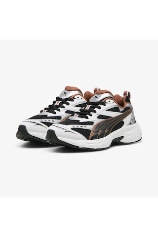 Puma Morphic Metallic Wns Kadın Siyah Spor Ayakkabı Düz 397298 Siyah