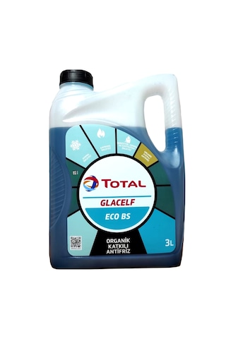 Total Glacelf Eco Bs 3 Litre Antifiriz.Total Mavi Antifi