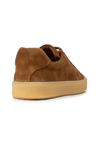 Deery Erkek Hakiki Süet Taba Renk Sneaker - 02018mtbac03