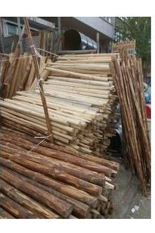 10 Adet 2 Metre Ahşap Direk Ahşap Direk Fidan Destek Kazıkları