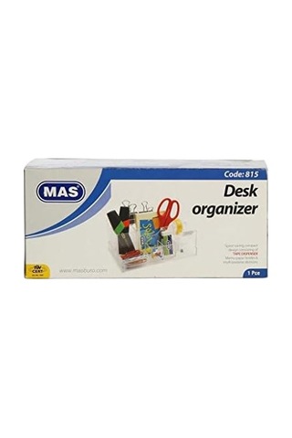 0815 Sef Desk Organizer Bant Kesicili Şeff.