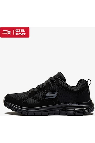 Skechers Burns - Agoura Erkek Siyah Spor Ayakkabı 52635 Bbk Siyah