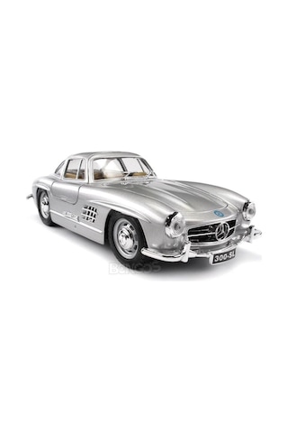 Burago 1954 Mercedes 300sl 1 24 Gri Model Araba