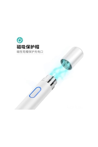 Geeksen Genel Kullanım Aktif Dokunmatik Stylus: İpad Uyumlu, , Huawei, Bbk Tabletler İçin El Yazısı Kalemi - Siyah