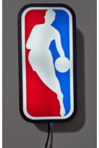 Nba Temalı Masaüstü Ve Duvar Tipi Lightbox - Amerikan Basketbol L