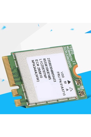 Tenfowee Lenovo Thinkpad E470/e570/yoga 710/720 Uyumlu M.2 Wifi Kartı - 867mbps Hız, Bluetooth 4.0, 802.11ac, Fru 01ax713